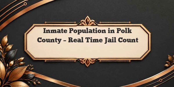 Inmate Population in Polk County – Real Time Jail Count