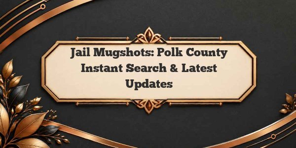 Jail Mugshots: Polk County Instant Search & Latest Updates