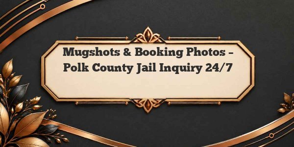 Mugshots & Booking Photos – Polk County Jail Inquiry 24/7